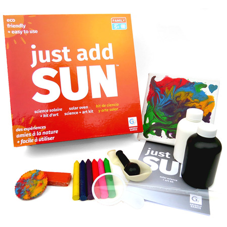 GRIDDLY GAMES Just Add Sun™ Solar Science + Art Kit 4000566